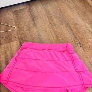 lululemon athletica Hot Pink Athletic Skort